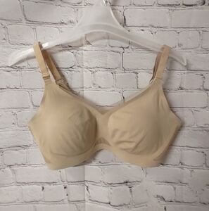 Honeylove Crossover Mesh Wire Free Bra Nude 1X